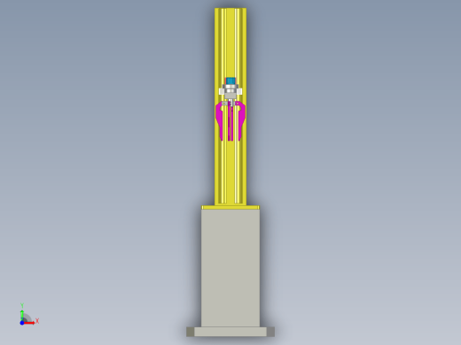cylindrical arm柱坐标系机械臂缩略图