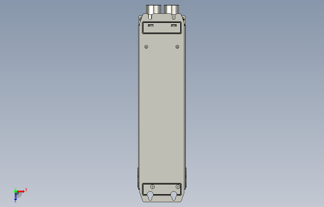 高性能多机传动驱动器STEP_B00(MD810-MY-50M4T373ZG300W+整机外形图)