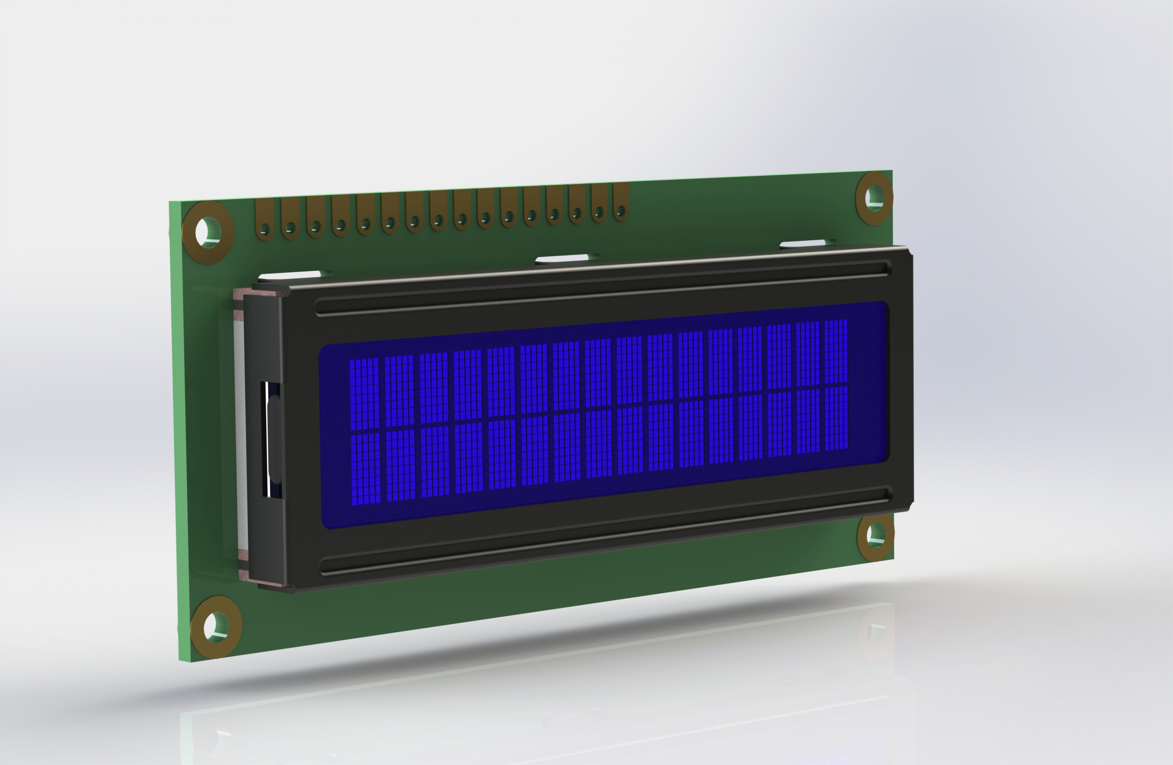 16x2 字符 LCD 显示屏