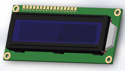 16x2 字符 LCD 显示屏缩略图