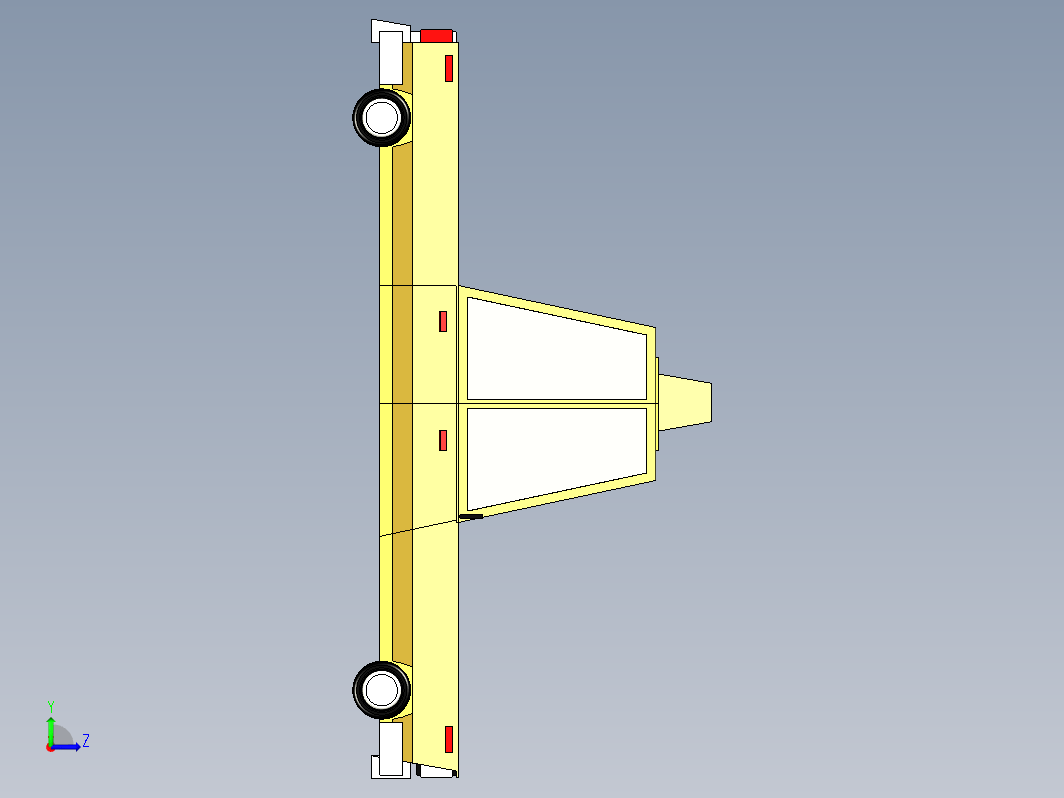 玩具出租车模型