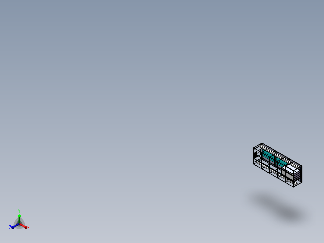 三层电梯设计图纸三维SW2018带参+CAD+说明书