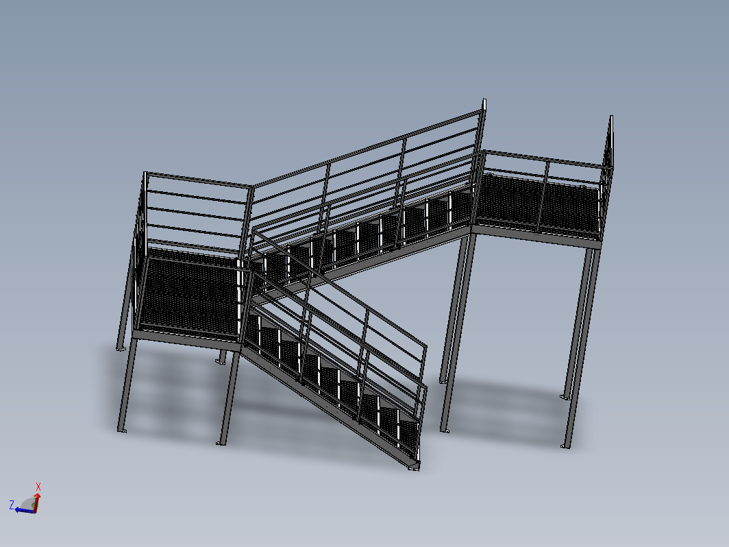 楼梯钢平台