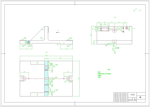 拨叉V零件机械加工工艺规程和铣M10孔端面工装夹具设计+CAD+说明书缩略图