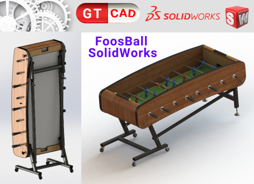 足球桌游戏台 Football Table缩略图