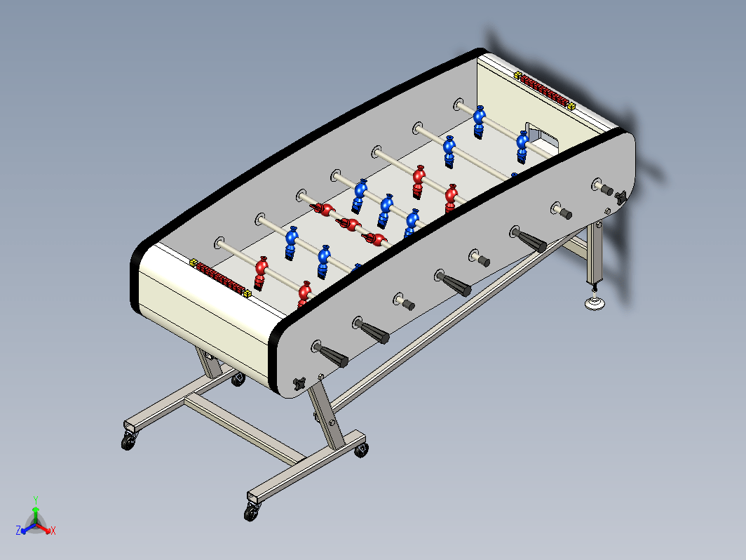 足球桌游戏台 Football Table