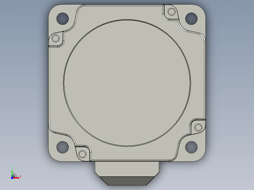 YK385EC127A1  85mm三相闭环步进电机（3D）