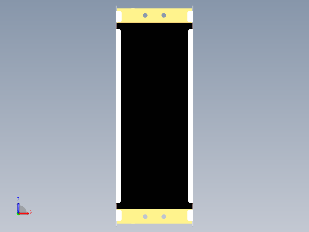 常用壁挂式储能电池设计三维Creo6.0带参