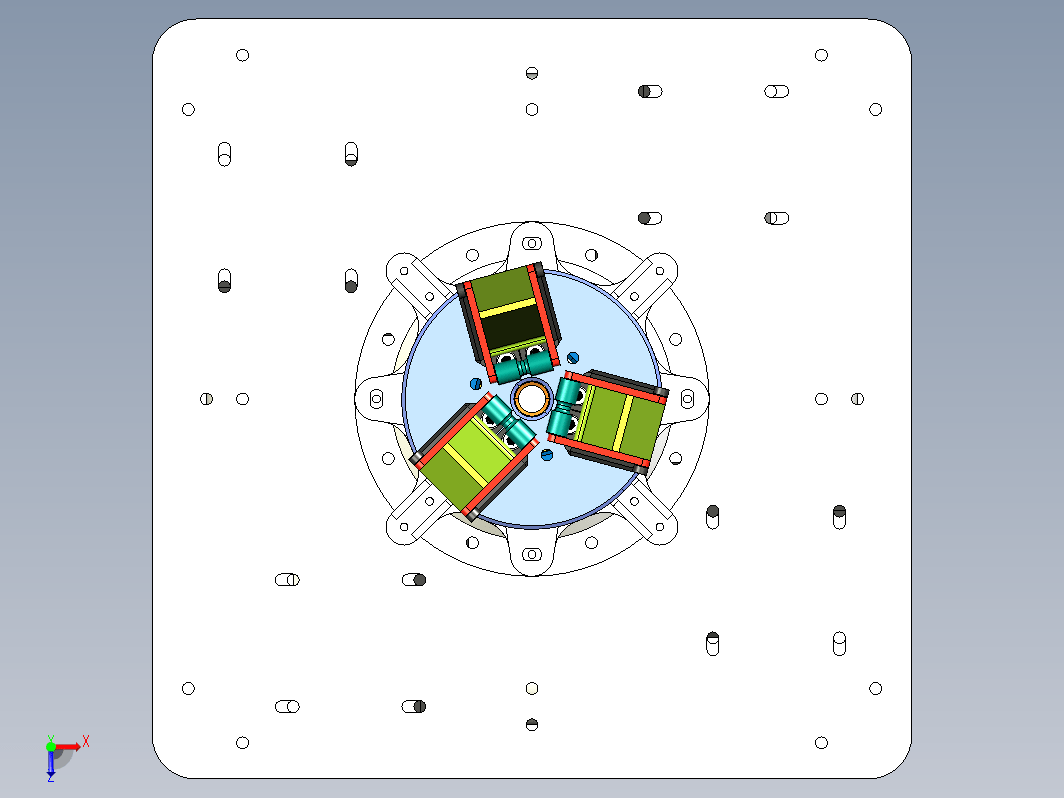 机械臂结构含夹爪