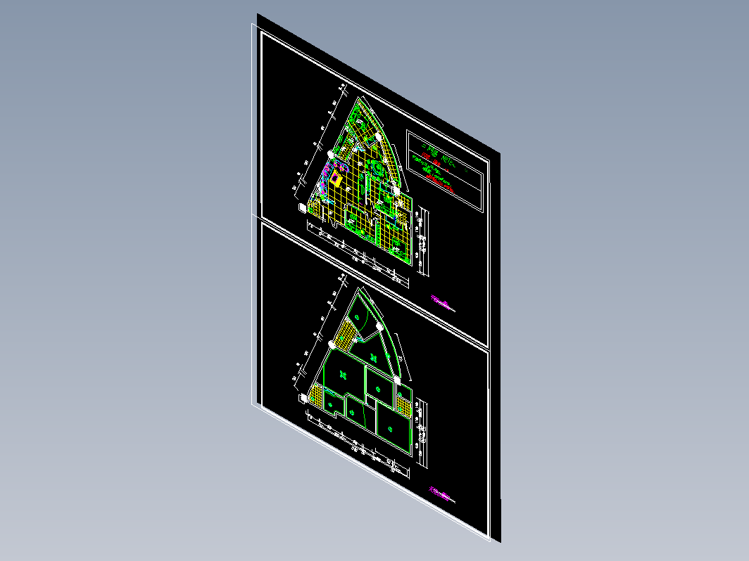 三角房户型布置图