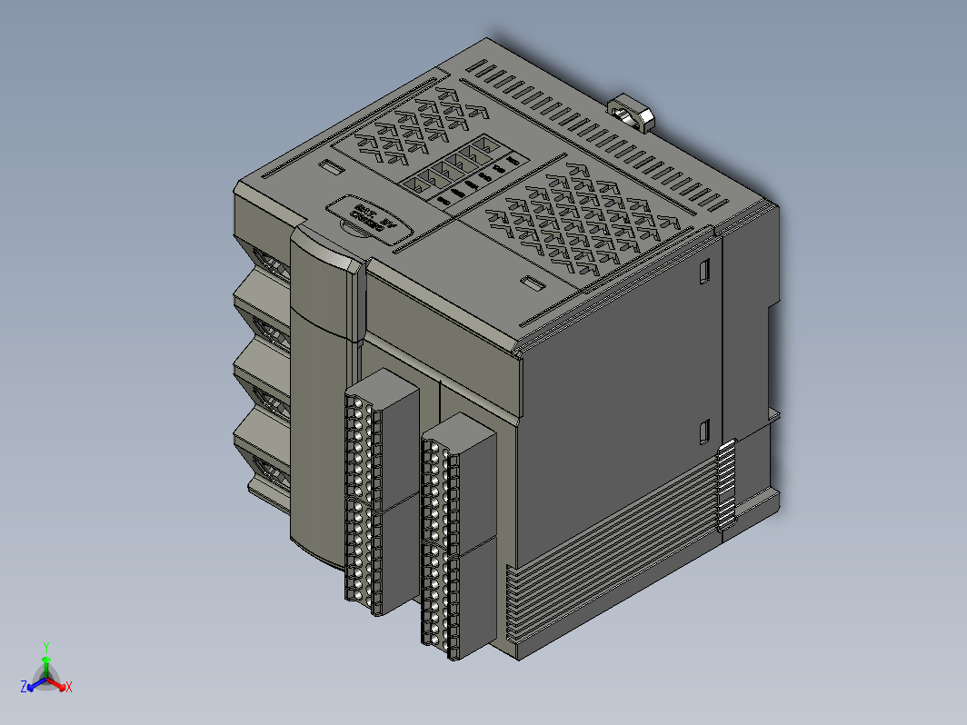 雷赛PMC600系列运动控制PLC3D图纸