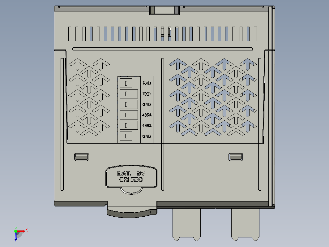 雷赛PMC600系列运动控制PLC3D图纸