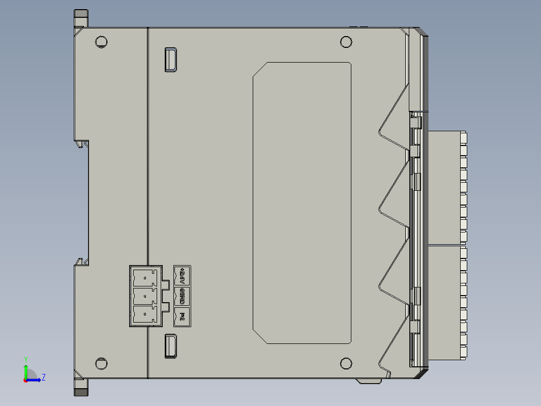 雷赛PMC600系列运动控制PLC3D图纸