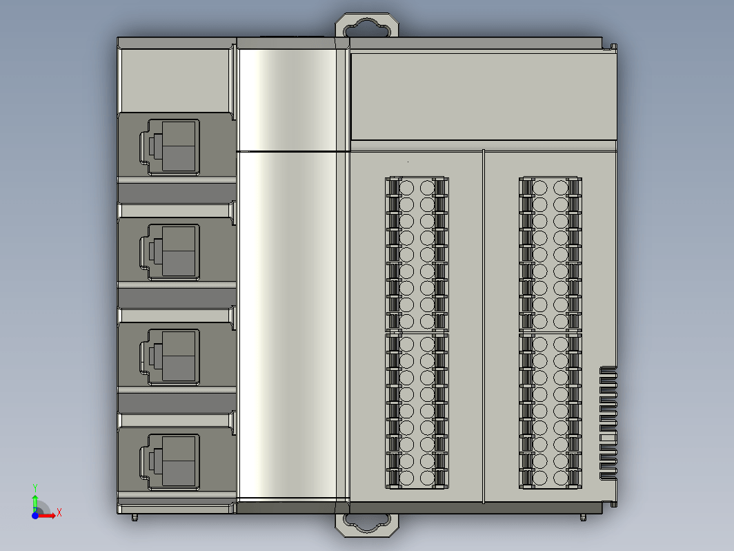 雷赛PMC600系列运动控制PLC3D图纸