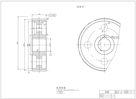 单级直齿圆柱齿轮减速器的设计及仿真三维SW2012无参+CAD+说明缩略图