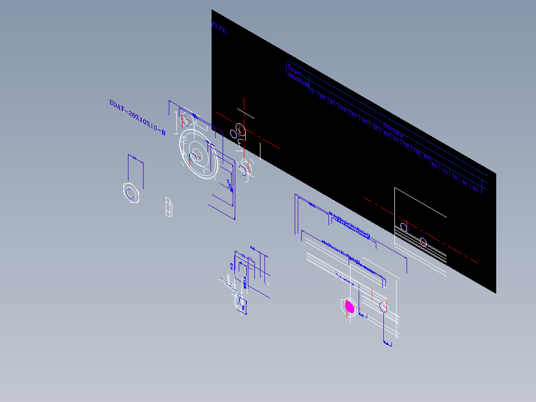 SDA气缸 83-SDAT-20-BZW