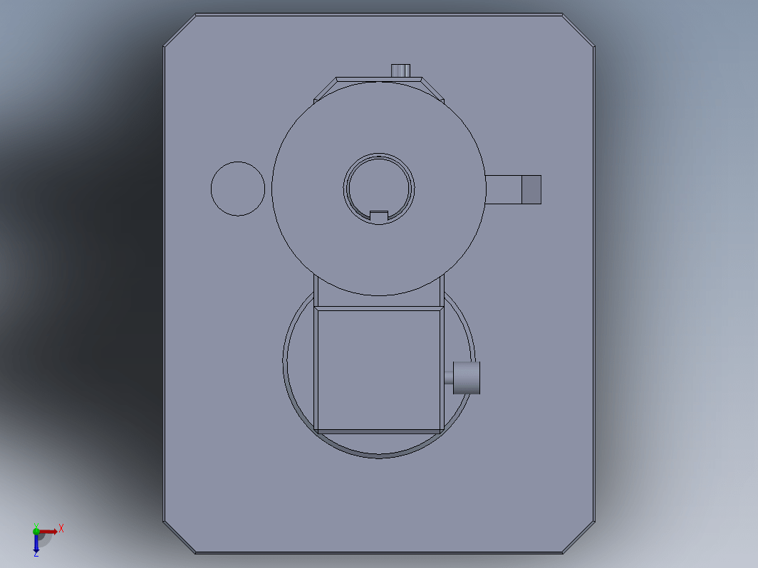 wick combi硬度计简易模型3D图纸 Solidworks设计2019 附STEP