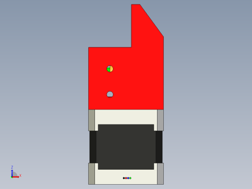 蜗杆传动的 3D 打印机的小型 z 轴皮带传动装置缩略图