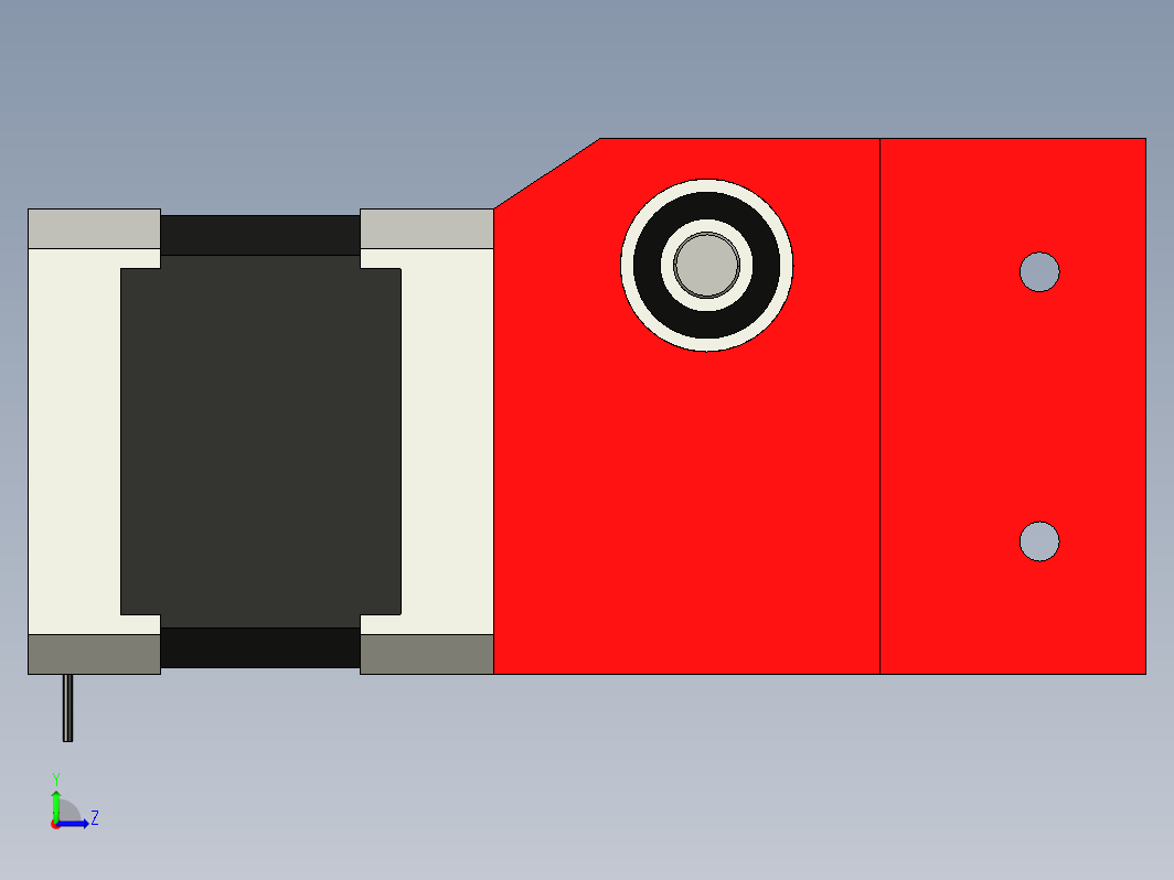 蜗杆传动的 3D 打印机的小型 z 轴皮带传动装置