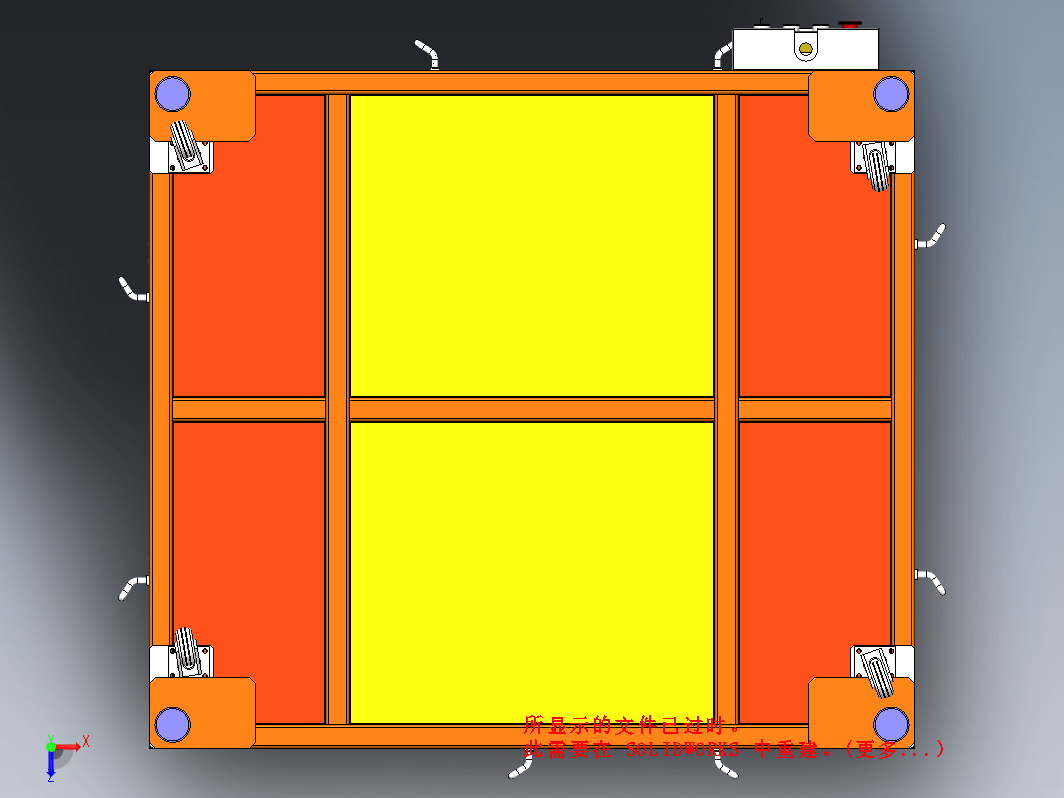 非标设备机架 框架1100x1300x1760