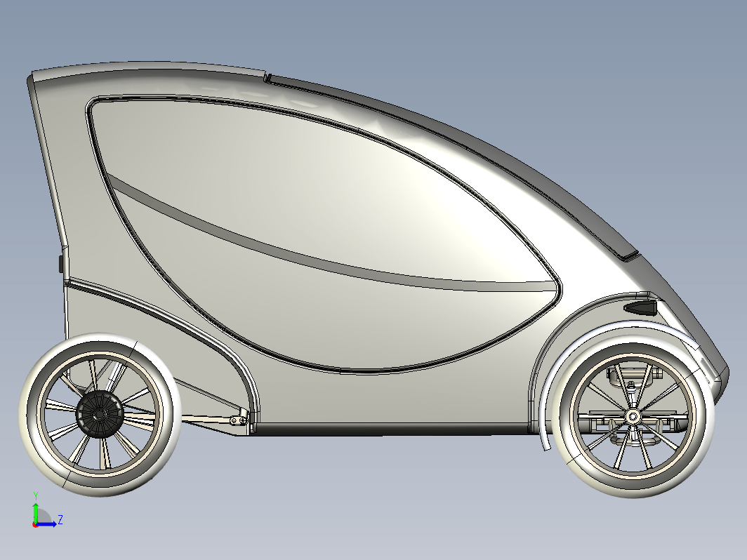 踏板辅助四轮 Pedal-assisted车