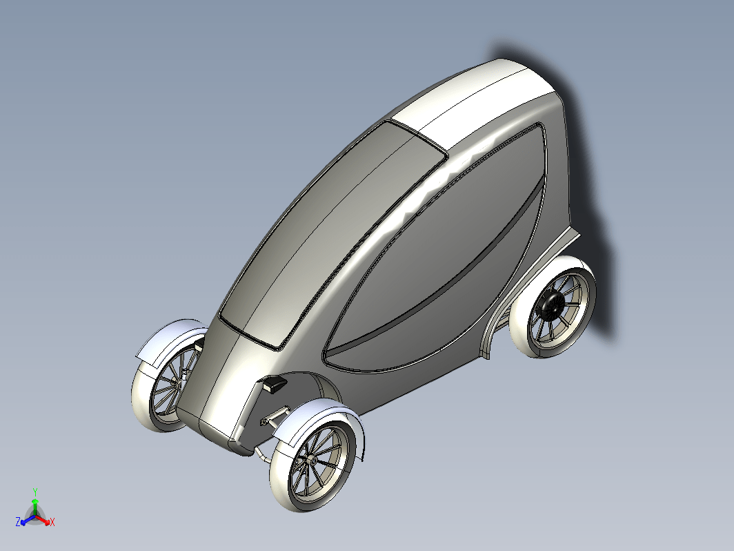 踏板辅助四轮 Pedal-assisted车