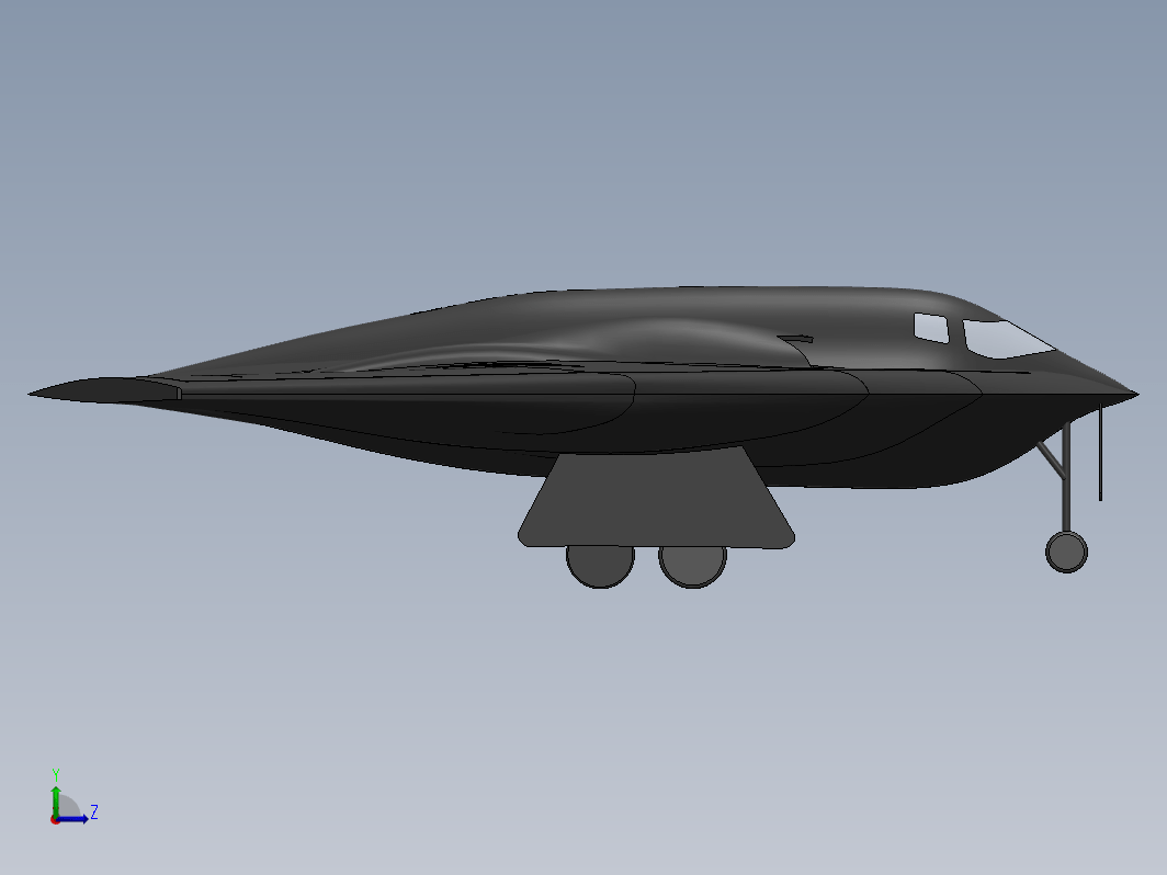 B-2 Spirit三角翼隐形轰炸机