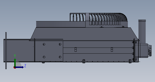 潍坊R6105ZD散热器总成