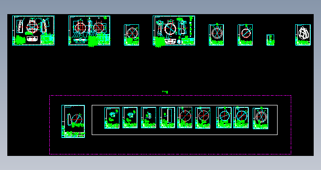 DN1400浮箱拍门设计图