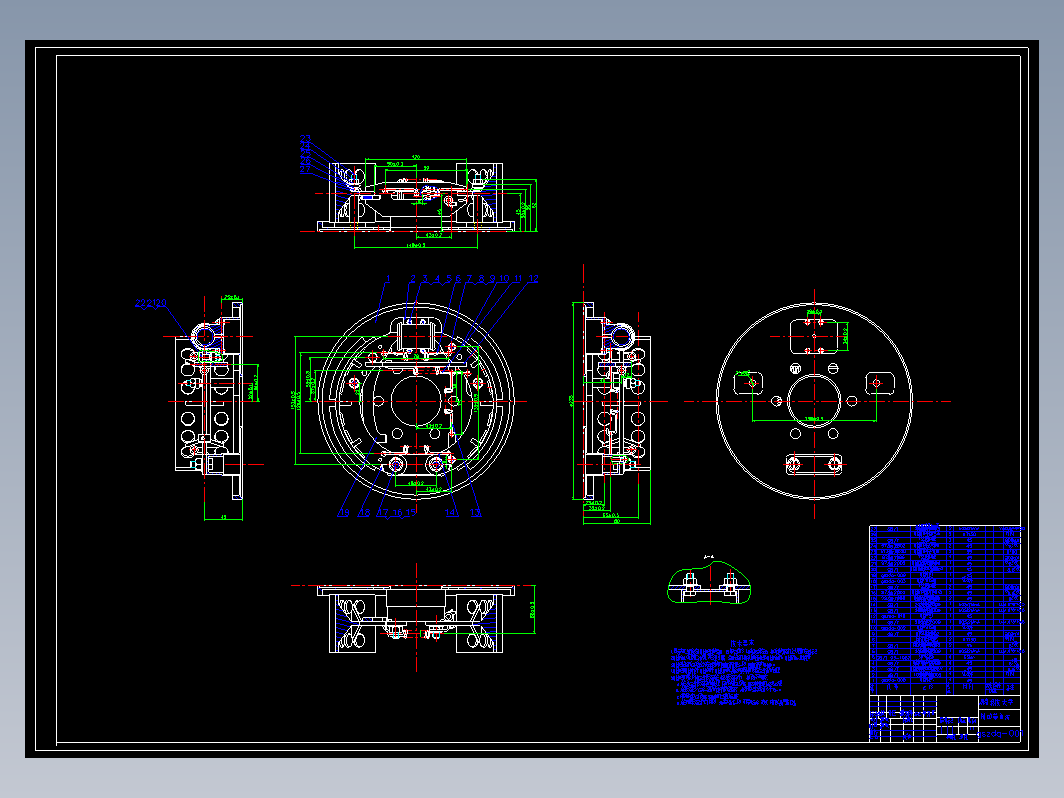 领从蹄式鼓式制动器的结构设计【桑塔纳2000】+CAD+说明书