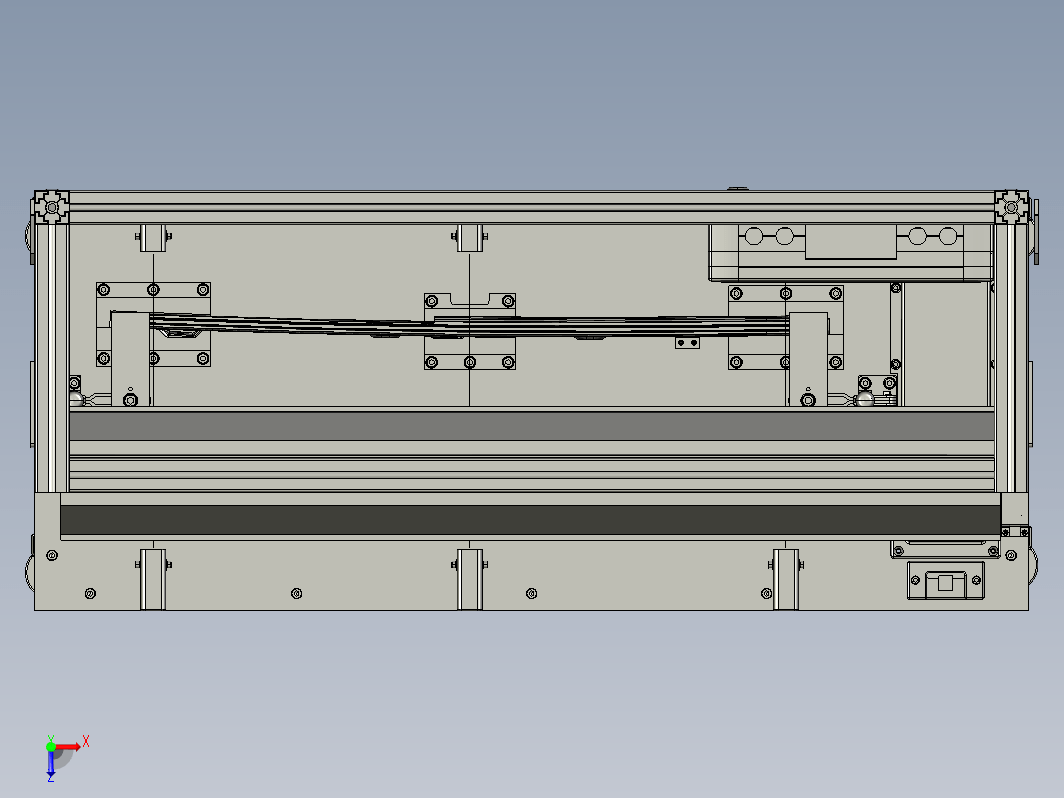 BR205轨道涂油机治具