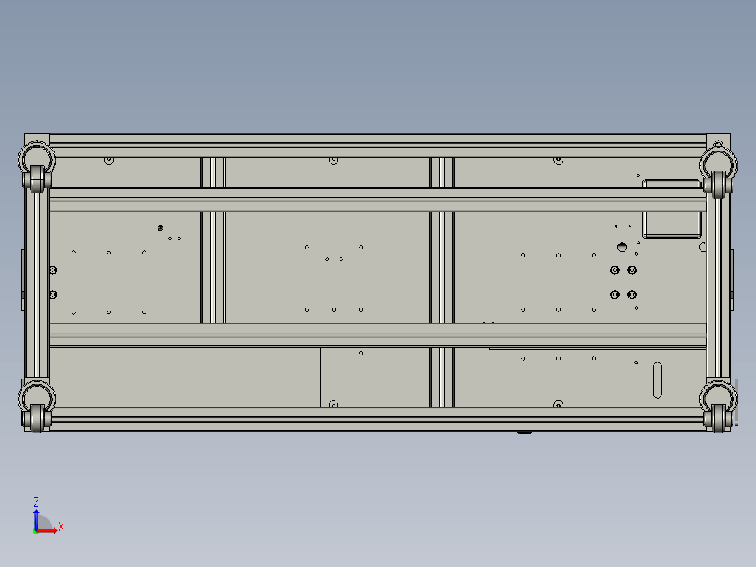 BR205轨道涂油机治具