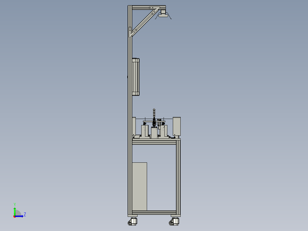 BR205轨道涂油机治具