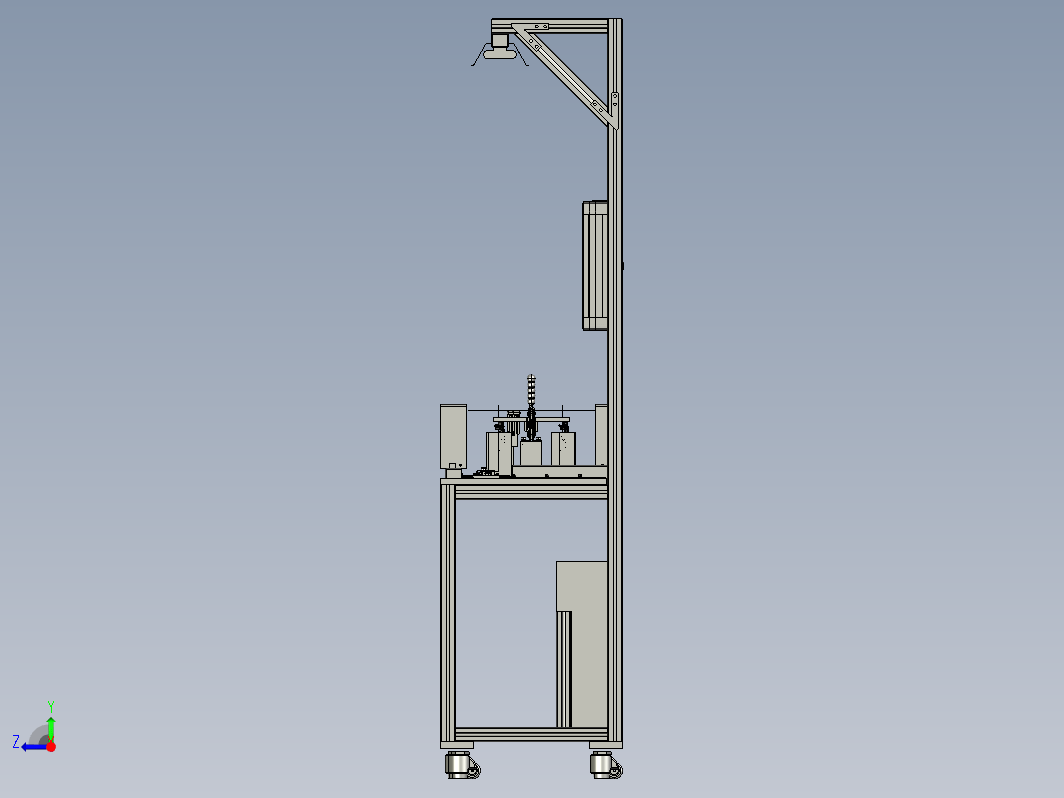 BR205轨道涂油机治具