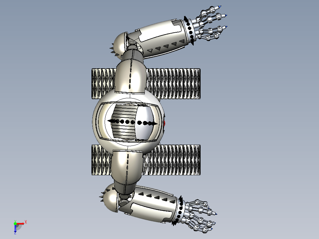 Terminator履带机器人模型