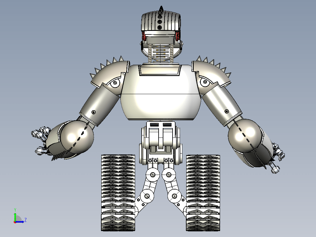 Terminator履带机器人模型