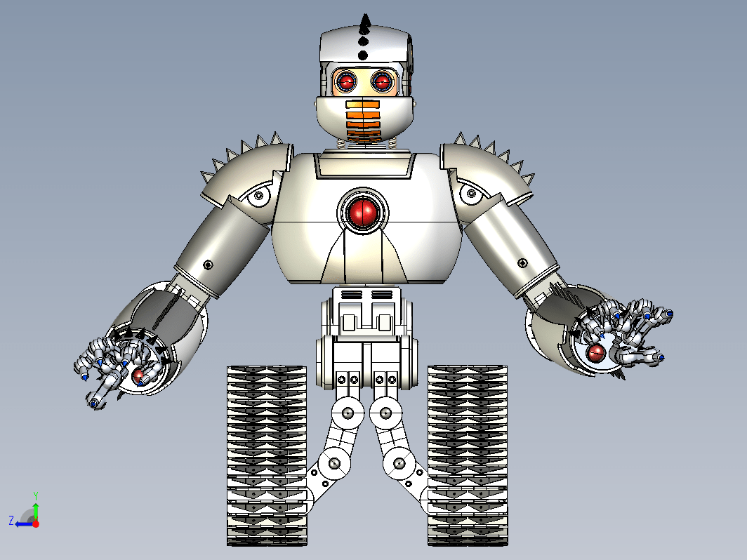 Terminator履带机器人模型