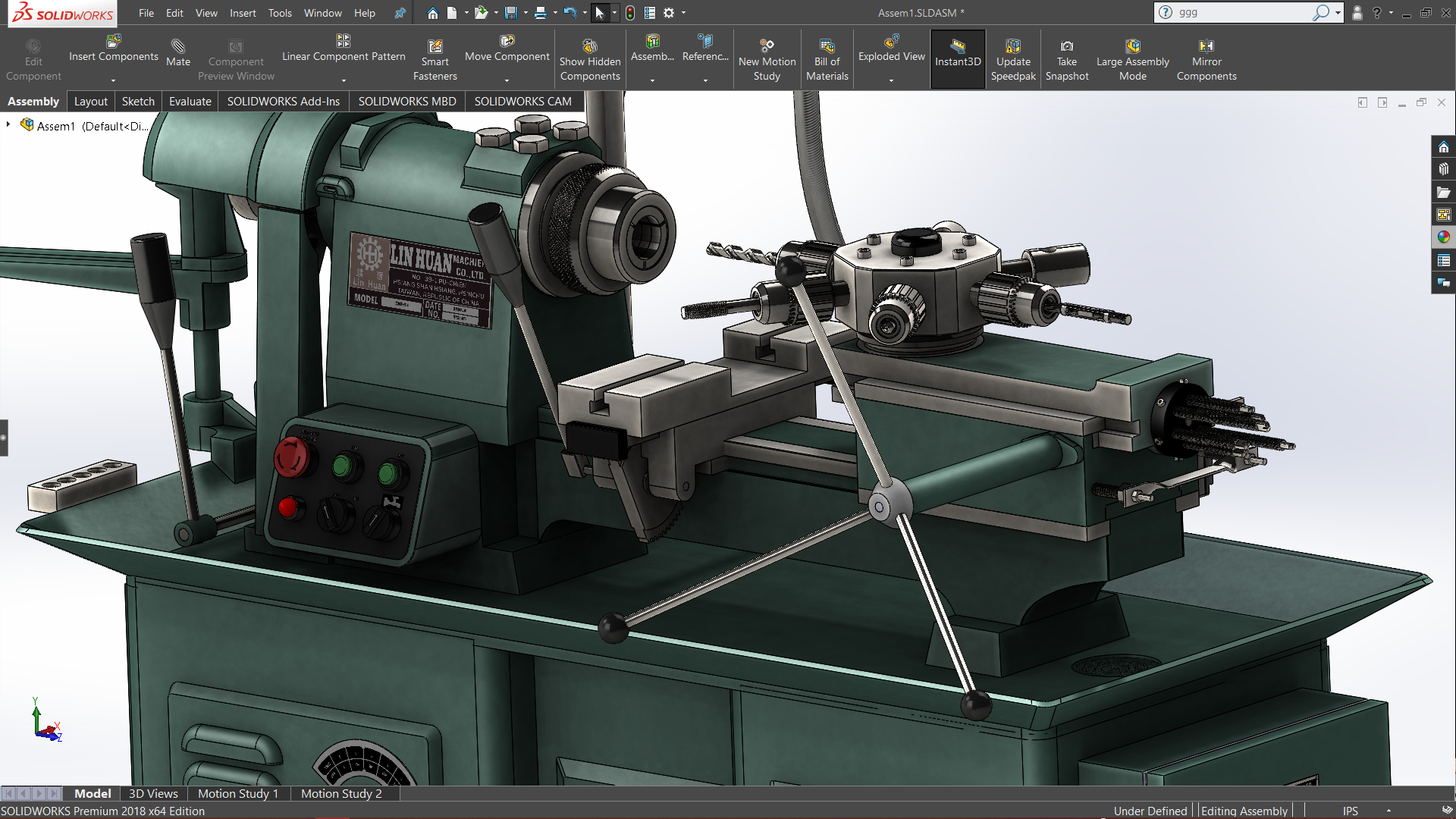 Turret Lathe Machine车床