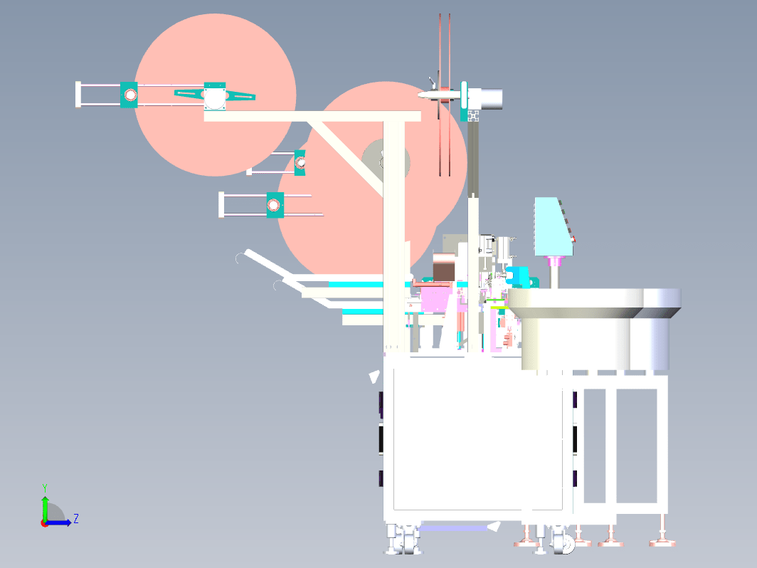 圆件连接器插PIN自动机