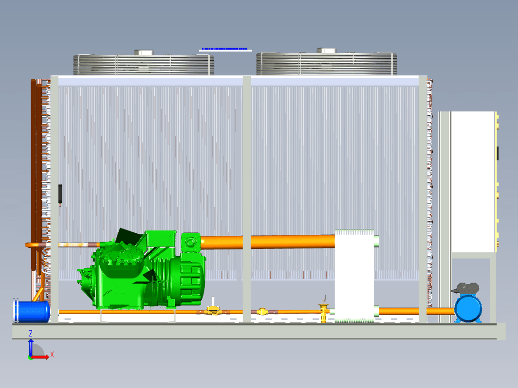 水冷冷水机100KW--stp