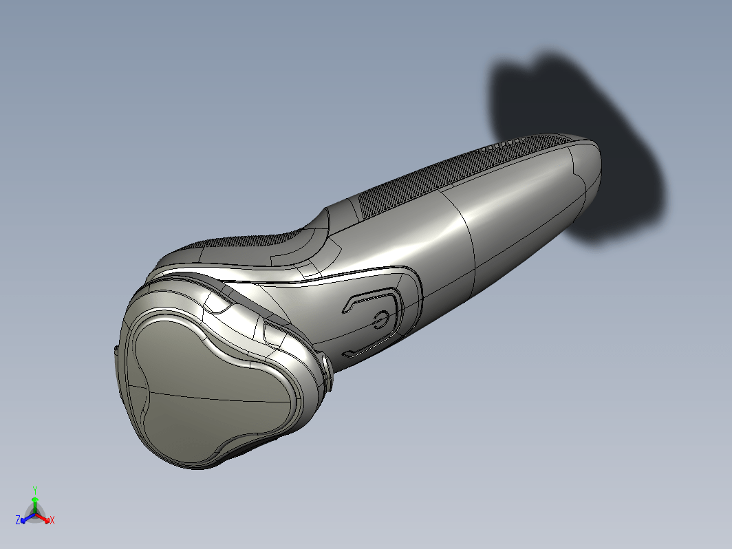 剃须刀3D