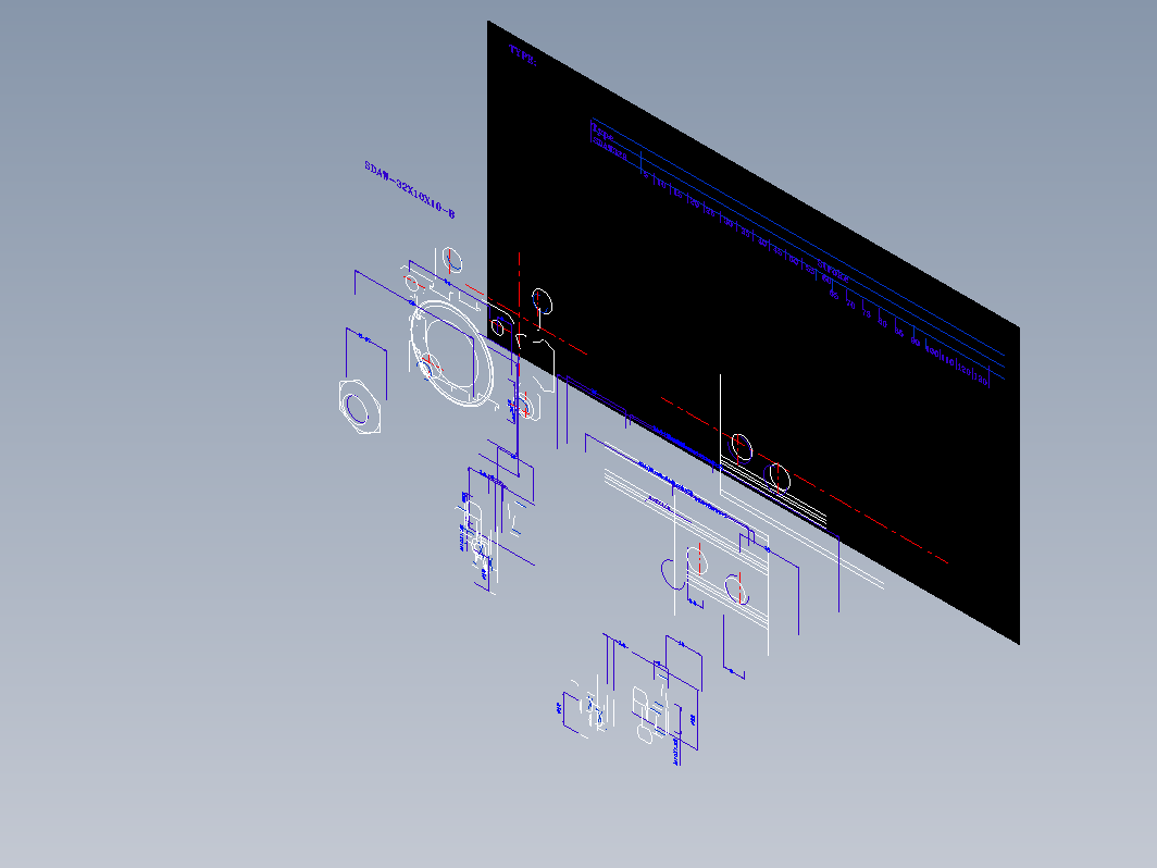 SDA气缸 83-SDAW-32-BZW