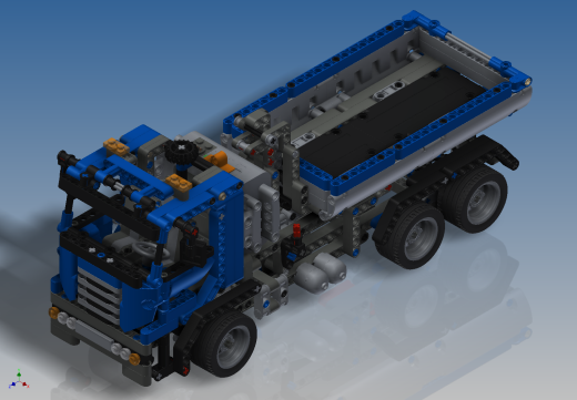 Lego乐高科技8052油罐卡车缩略图