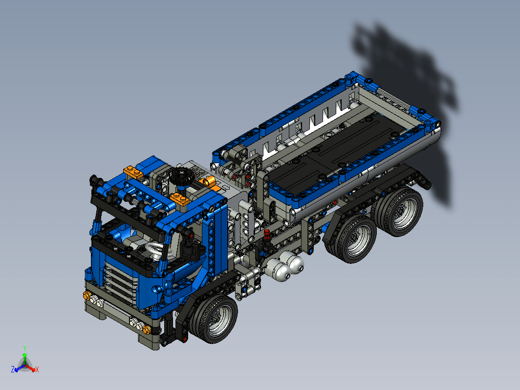 Lego乐高科技8052油罐卡车