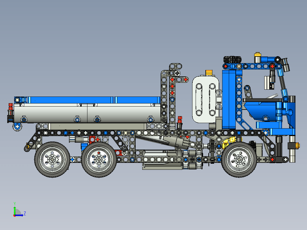 Lego乐高科技8052油罐卡车