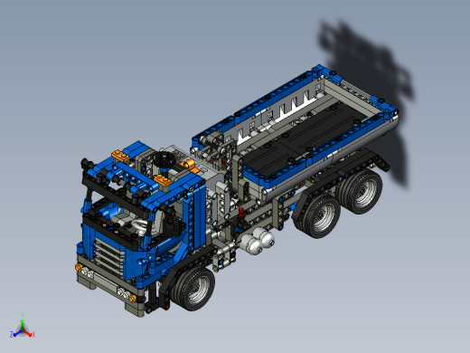 Lego乐高科技8052油罐卡车缩略图