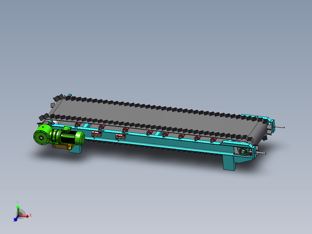 B800皮带秤三维SW2019带参