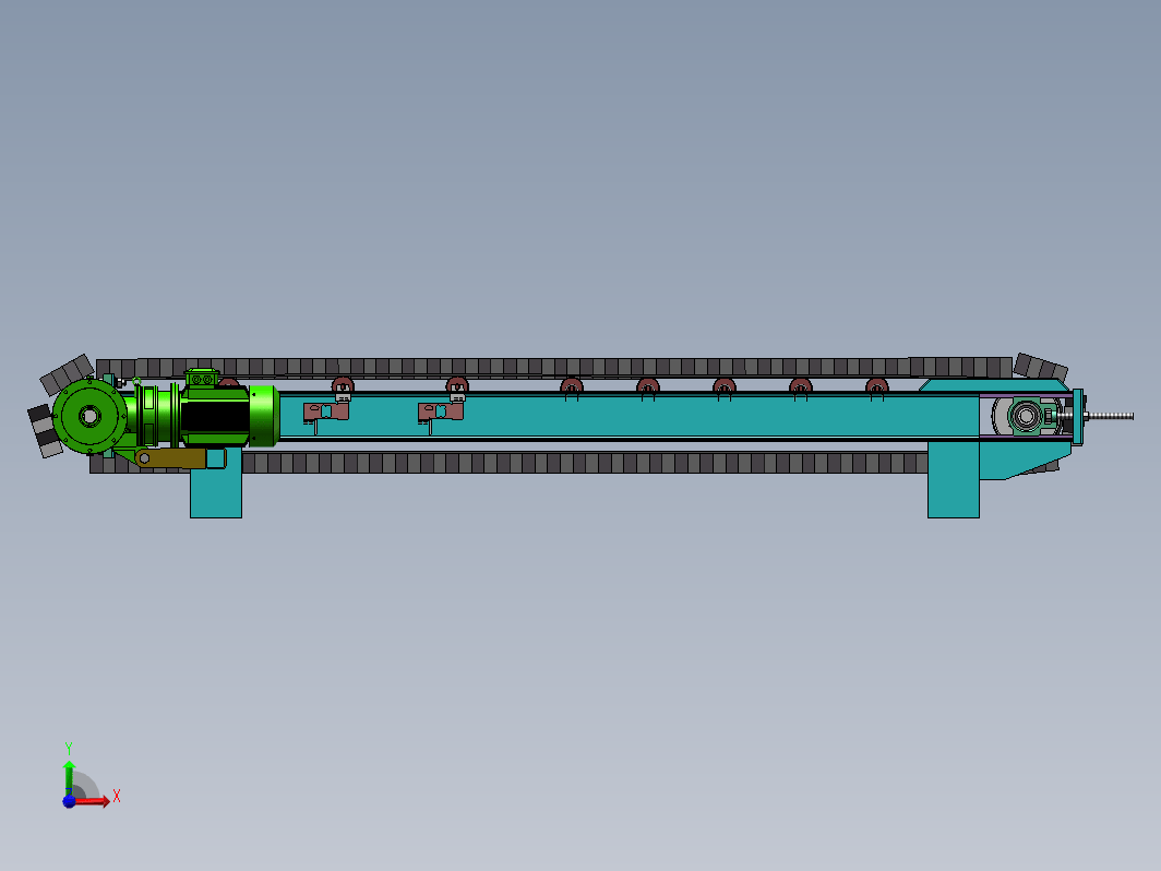 B800皮带秤三维SW2019带参