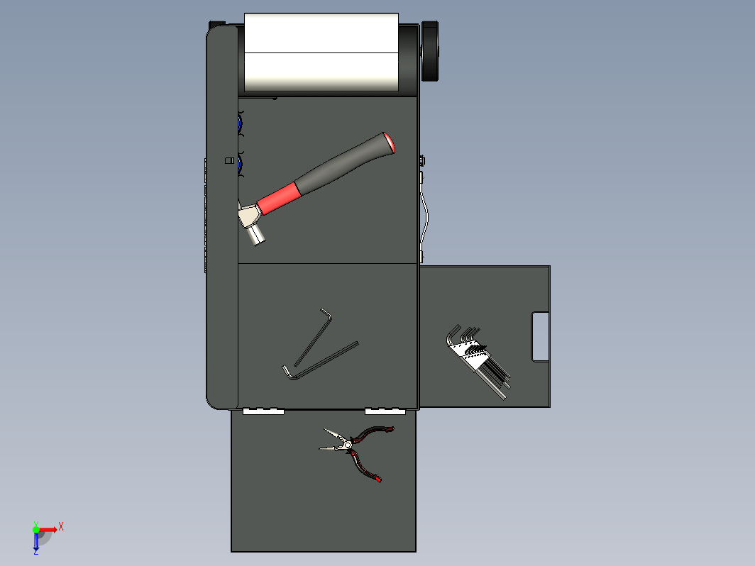 便携式折叠工具箱