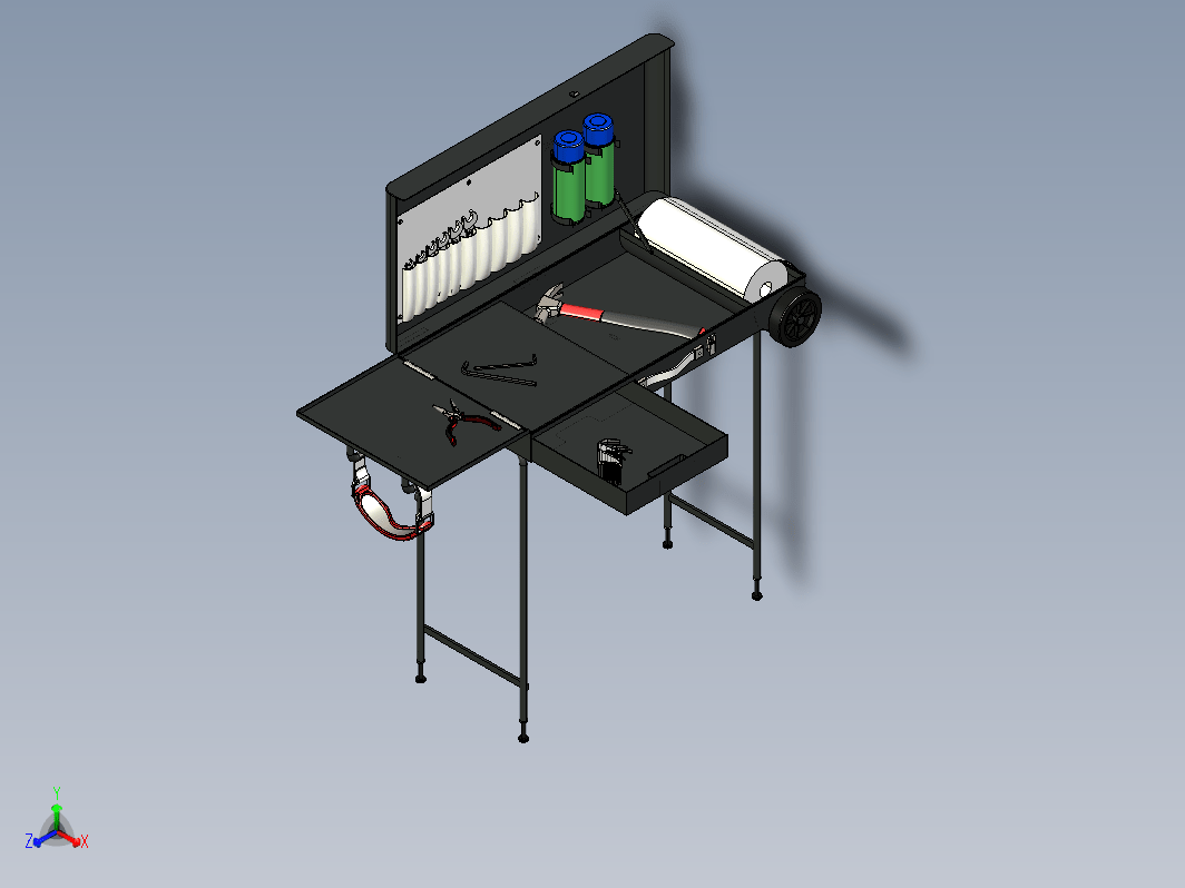 便携式折叠工具箱